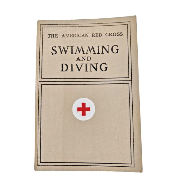 The American Red Cross Swimming and Diving 1938 Paperback Photographs - Picture 1 of 12